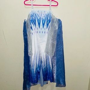 Frozen bundle of elsa’s dress with shoes